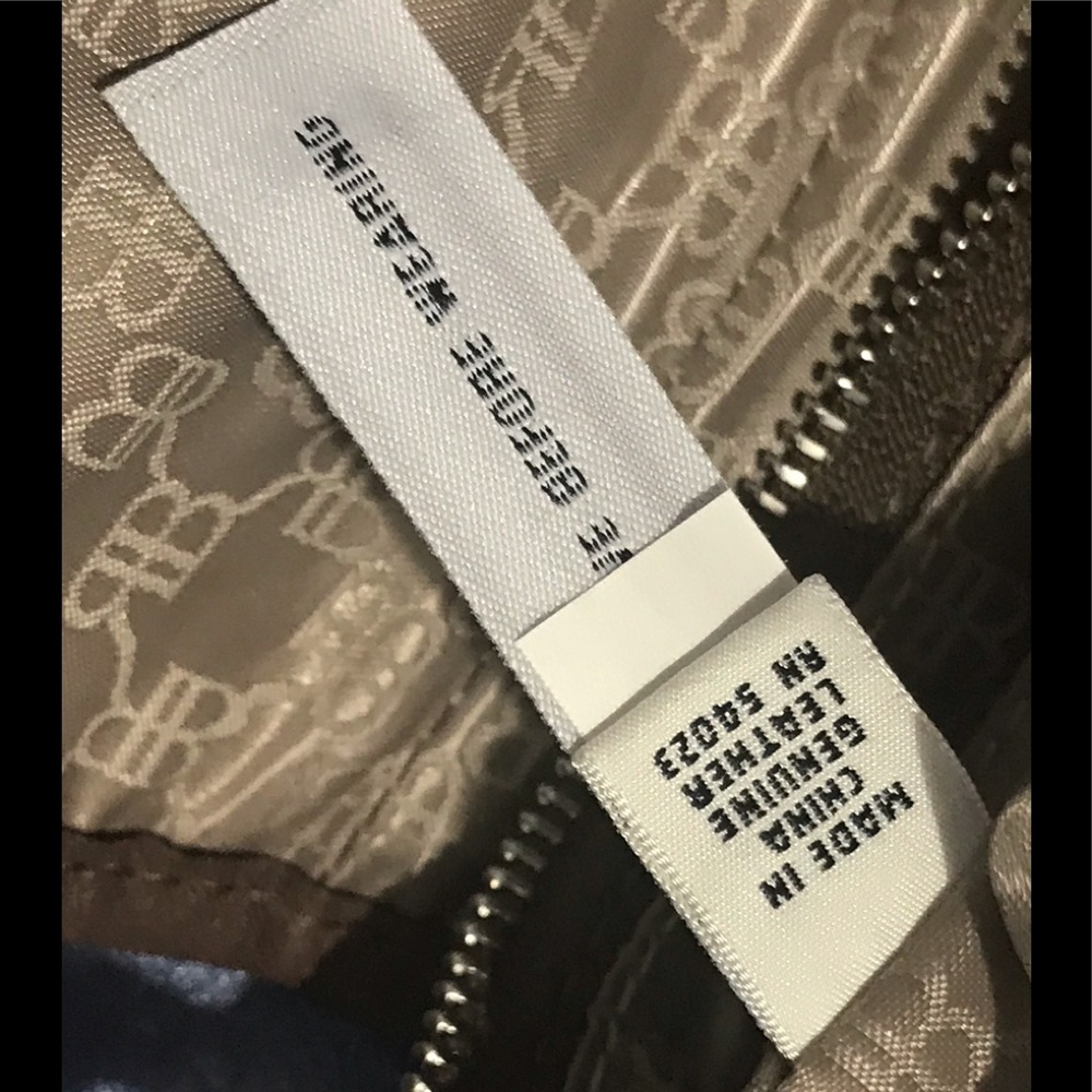 Banana Republic brown pebble leather wristlet - Picture 9 of 16
